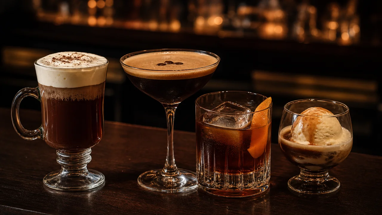 大人のコーヒーカクテル入門｜アイリッシュコーヒーからエスプレッソマティーニまで
