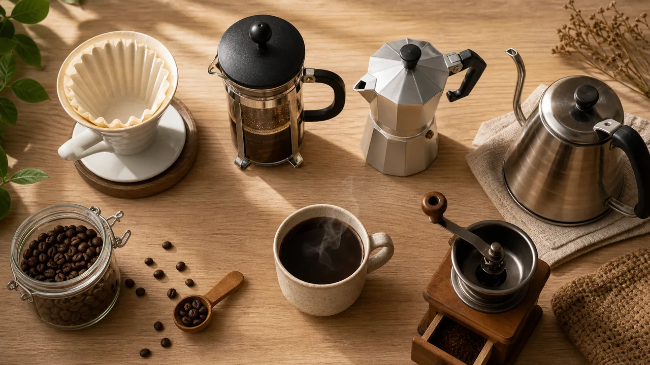 コーヒーの淹れ方